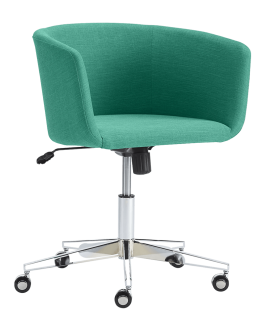 Coup teal office chair
